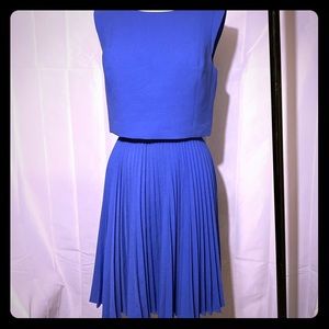 Black Halo Milan Pleated Two Piece Dress